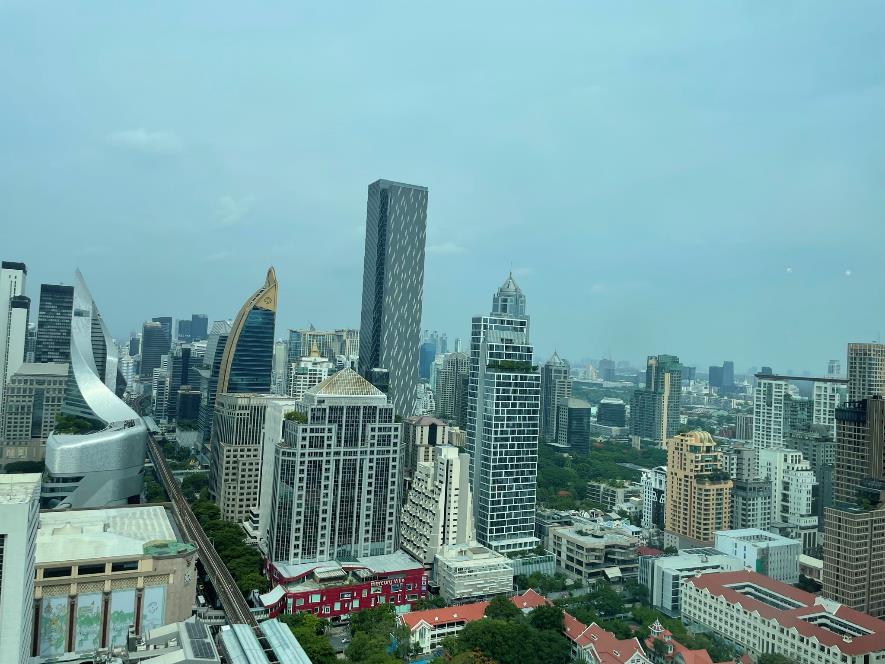 InterContinental Bangkok クラブラウンジからの景色