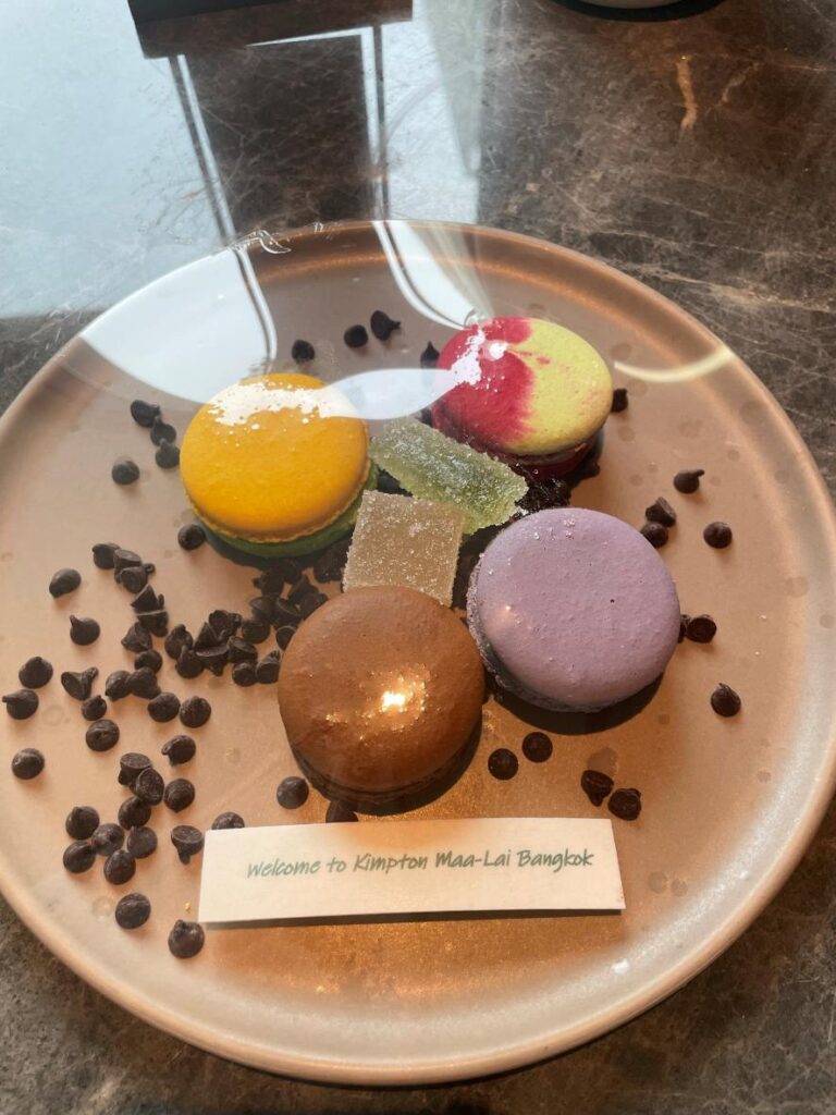 Kimpton Maa lai　ウェルカムスイーツ