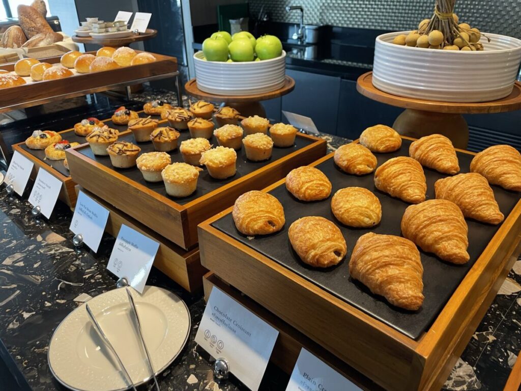 InterContinental Bangkok のラウンジ　朝食