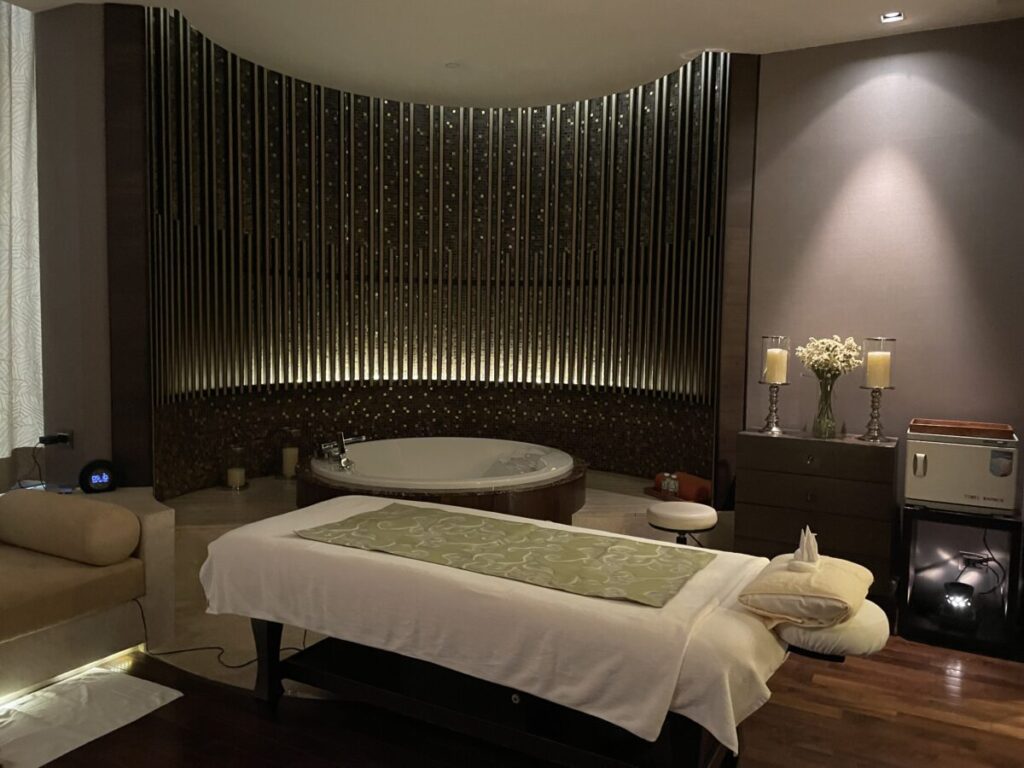 The Okura Spa　施術室