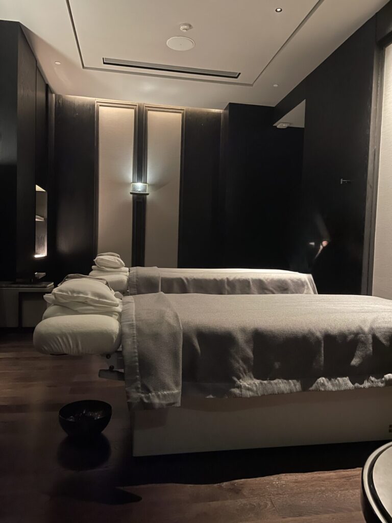 Auriga Spa　施術室内