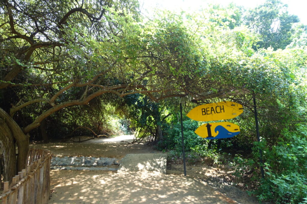 Jetwing Yala　ビーチ